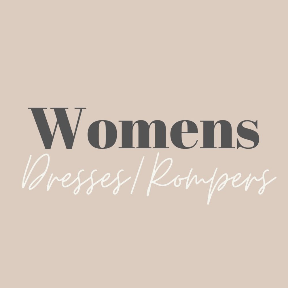 Womens Dresses and Rompers